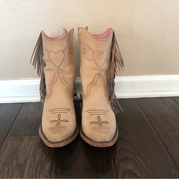 Junk Gypsy by Lane Spirit Animal Snip Toe Ankle Boots - Bone 7.5 - Picture 2 of 10